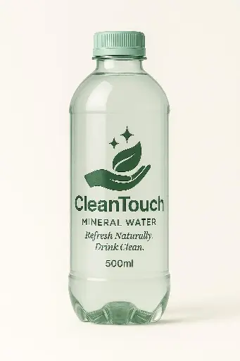 Clean Touch Refresh Naturally. Drink Clean. 500ml